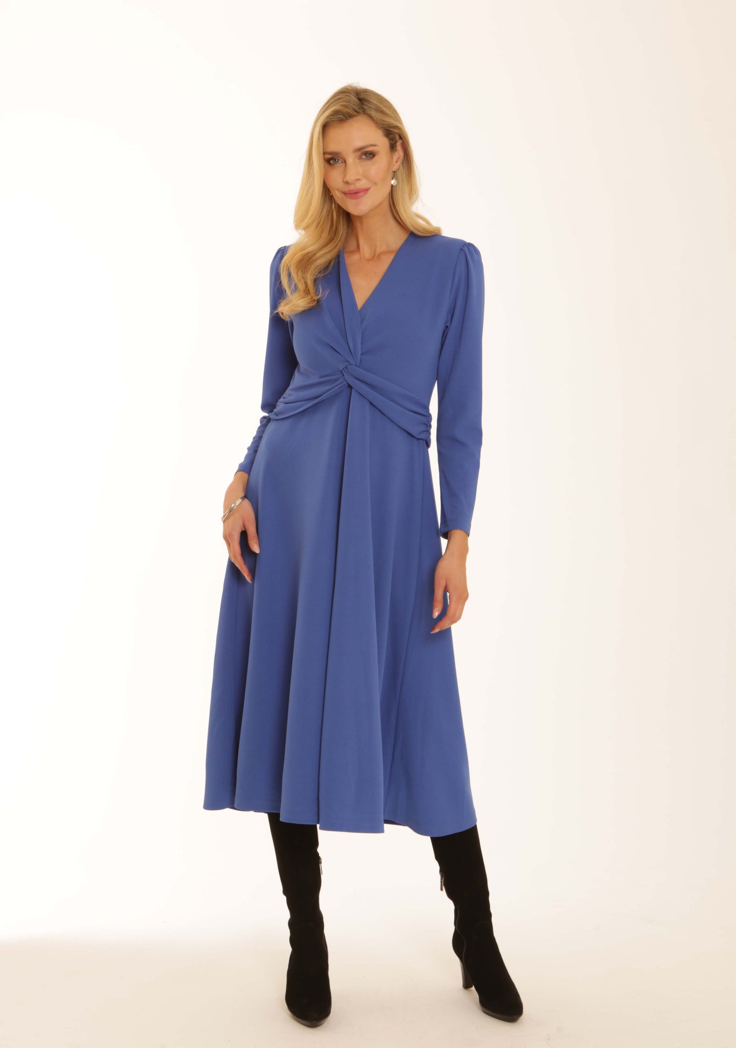 Pomodoro 42554 Solid Jersey Dress