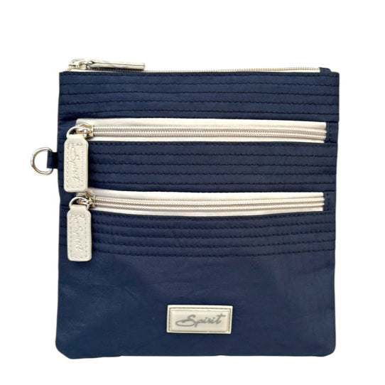 Spirit 4512 Multi Zip Crossbody Bag