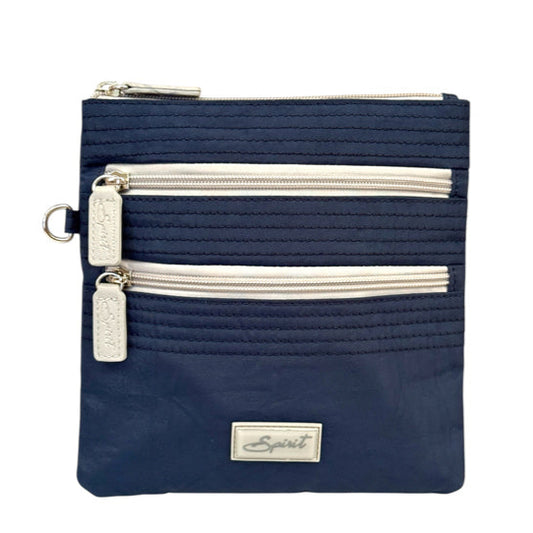 Spirit 4512 Multi Zip Crossbody Bag