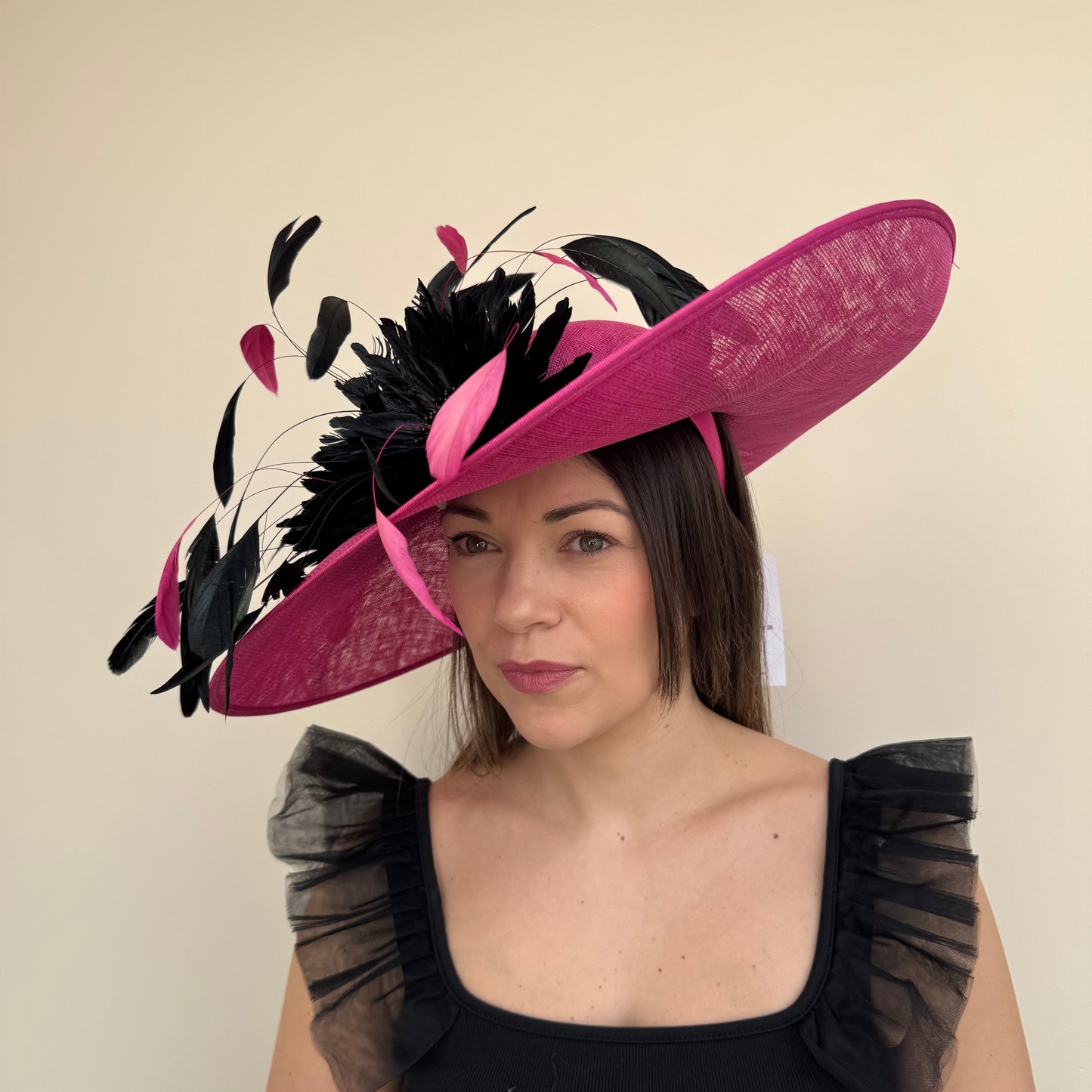 J Bees JB25/86 Magenta & Black Contrast Hatinator