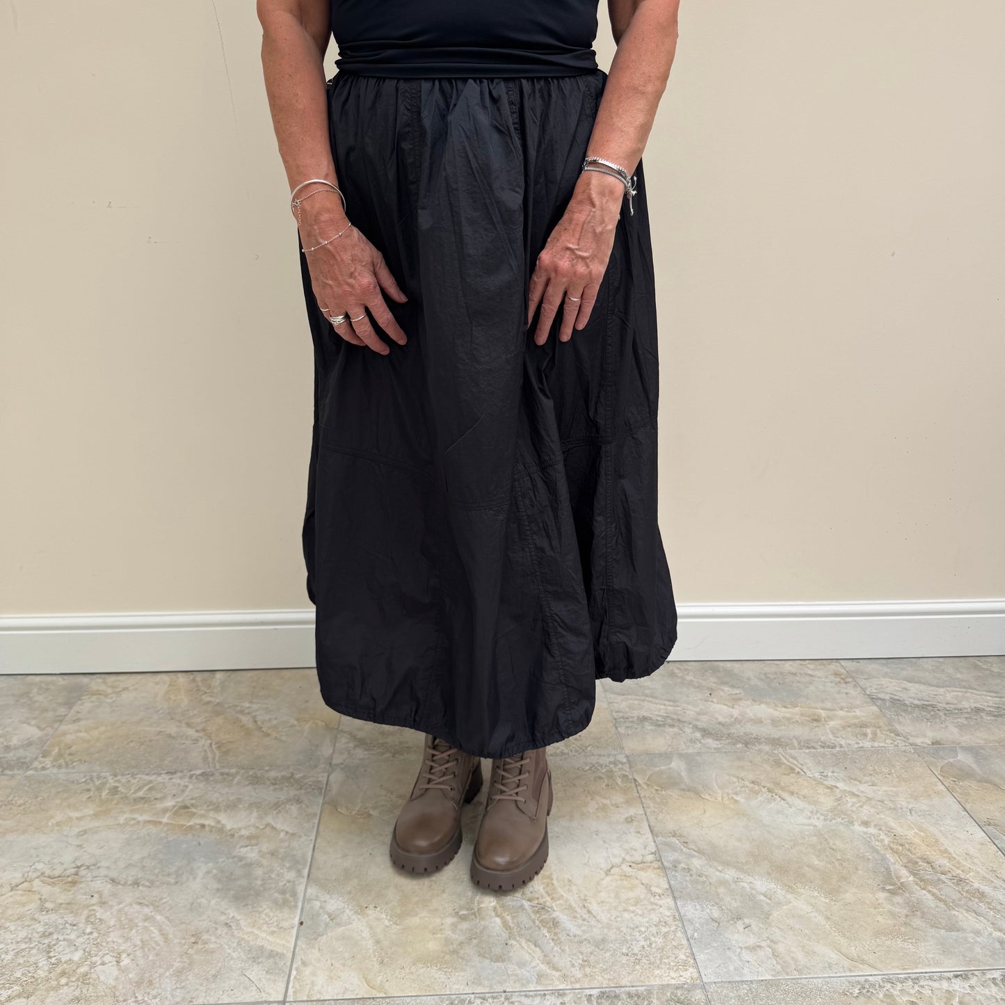 Malissa J WF2370 Nylon Skirt