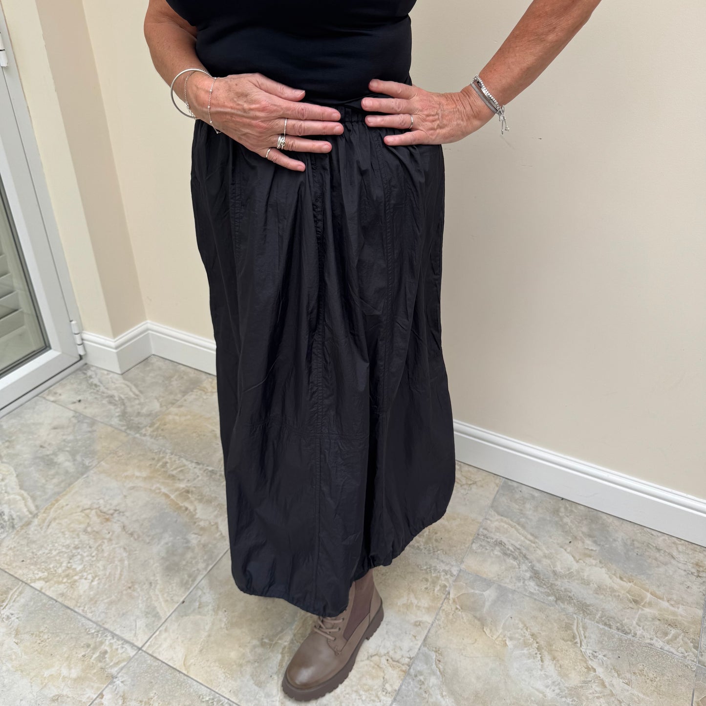 Malissa J WF2370 Nylon Skirt