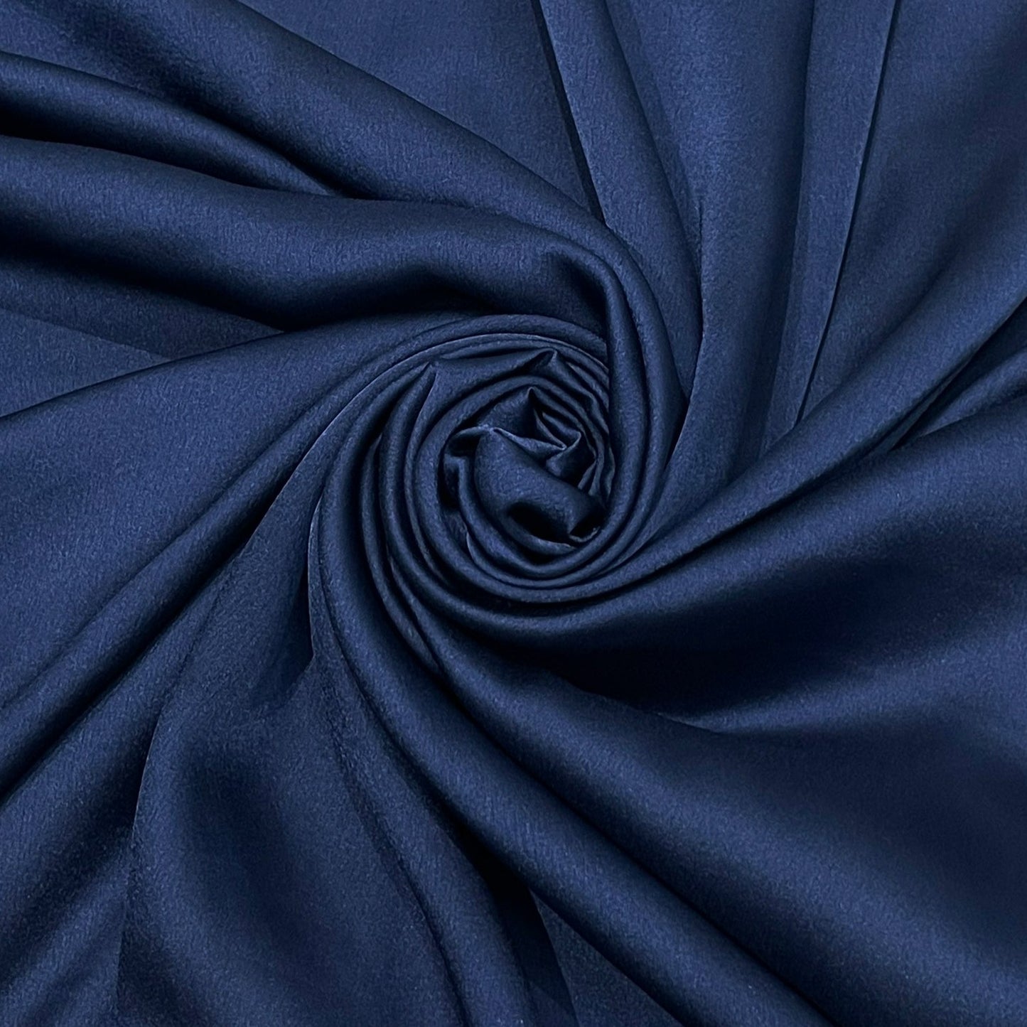 Navy Silk Occasion Shawl Scarf