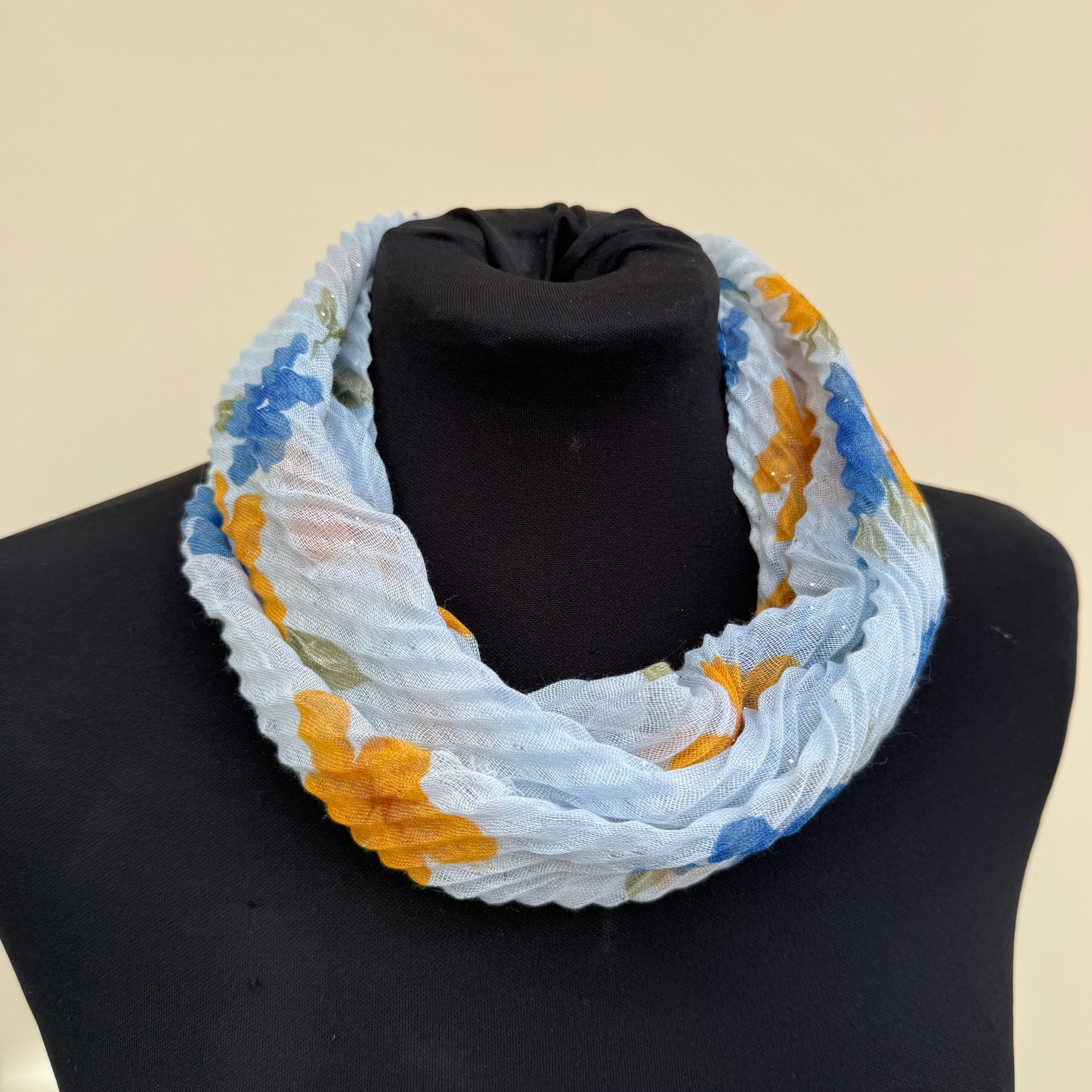 Passion Magnetic Floral Crinkle Scarf