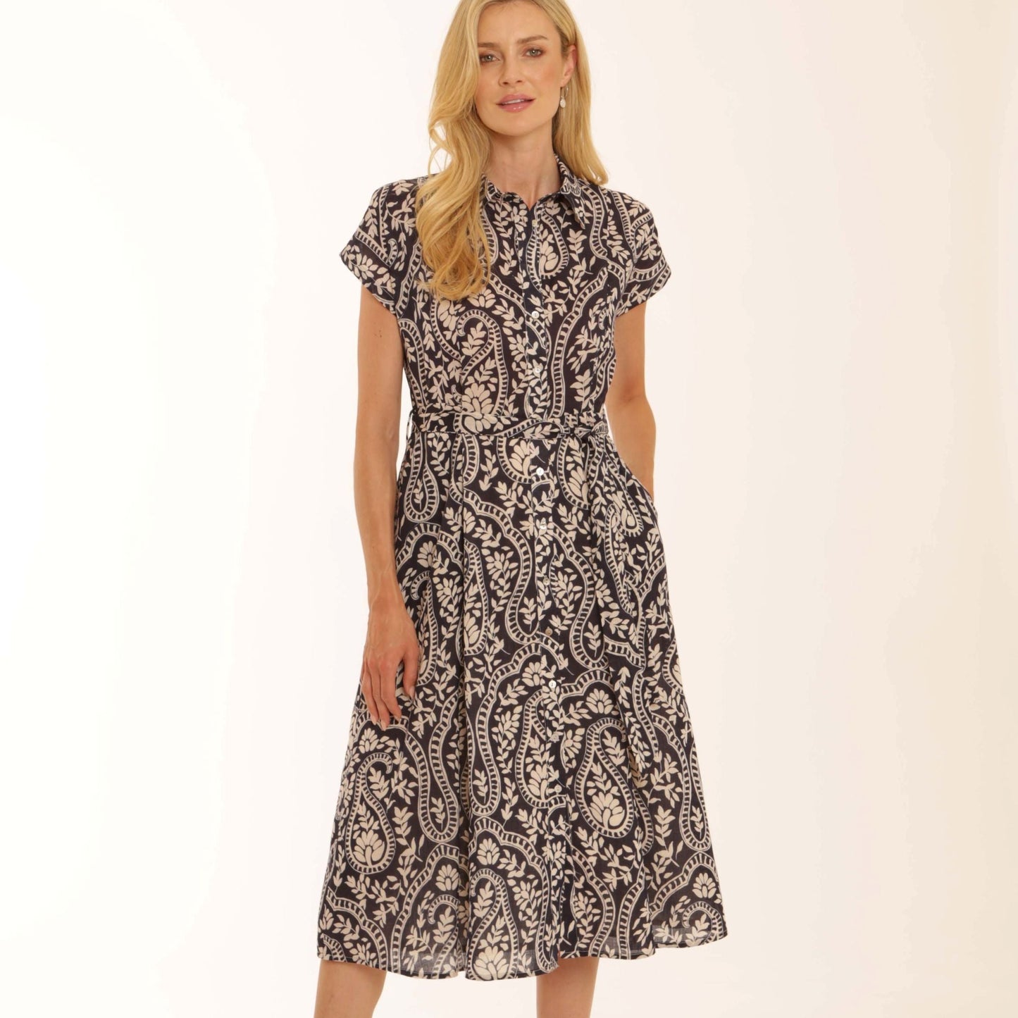 Pomodoro 52608 Paisley Dress