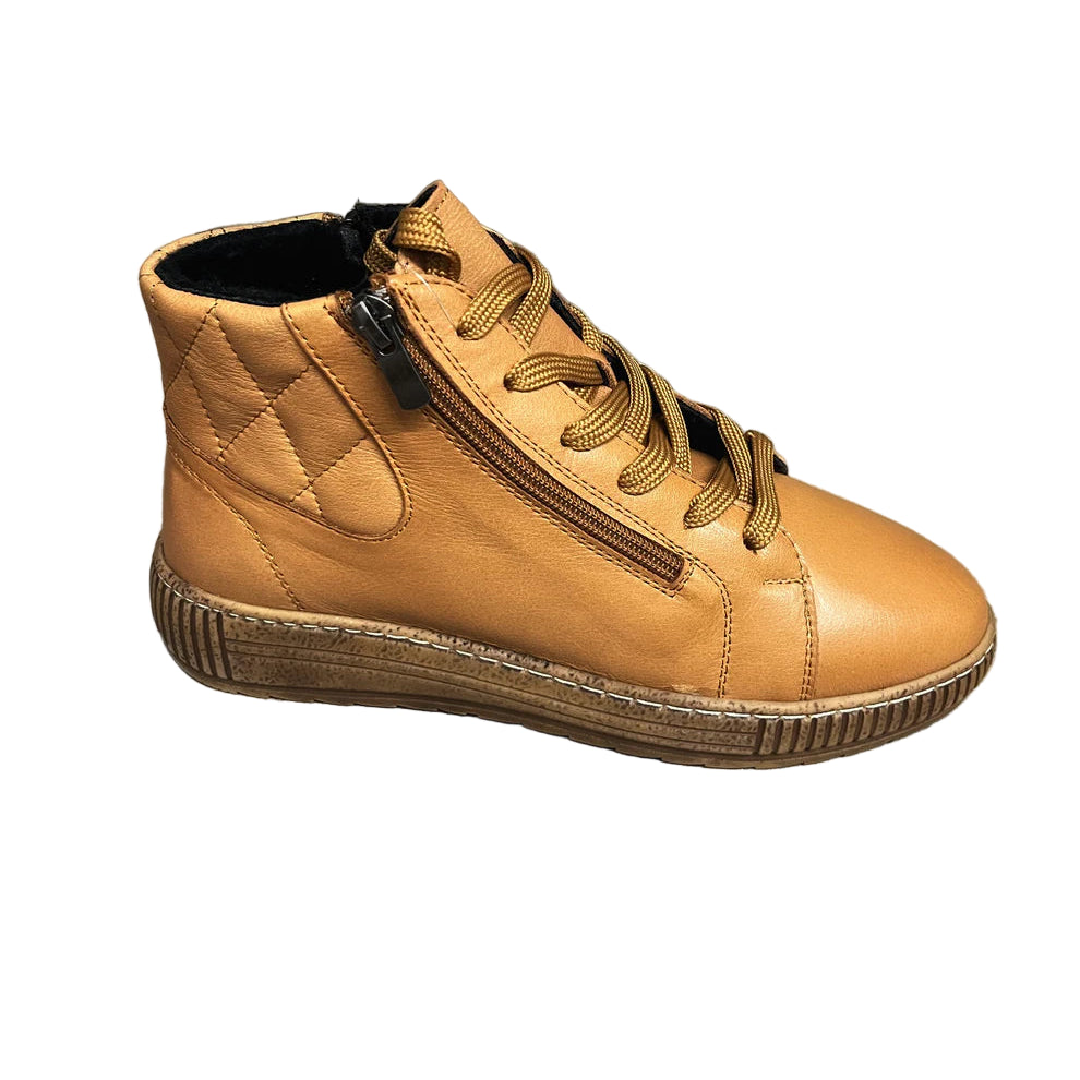 Modella Janeiro Leather Ankle Boot with Double Zip