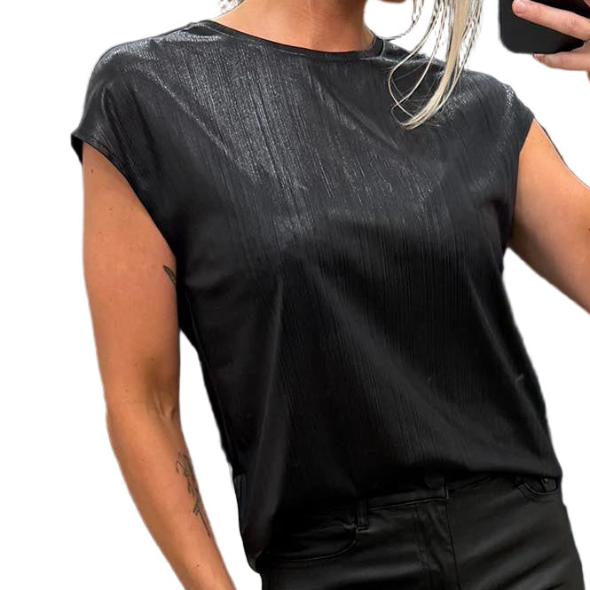Fransa FRTALIA Tee 1 Glitter Top