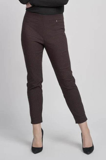 Pinns 226CT Patterned Ankle Grazer Trousers