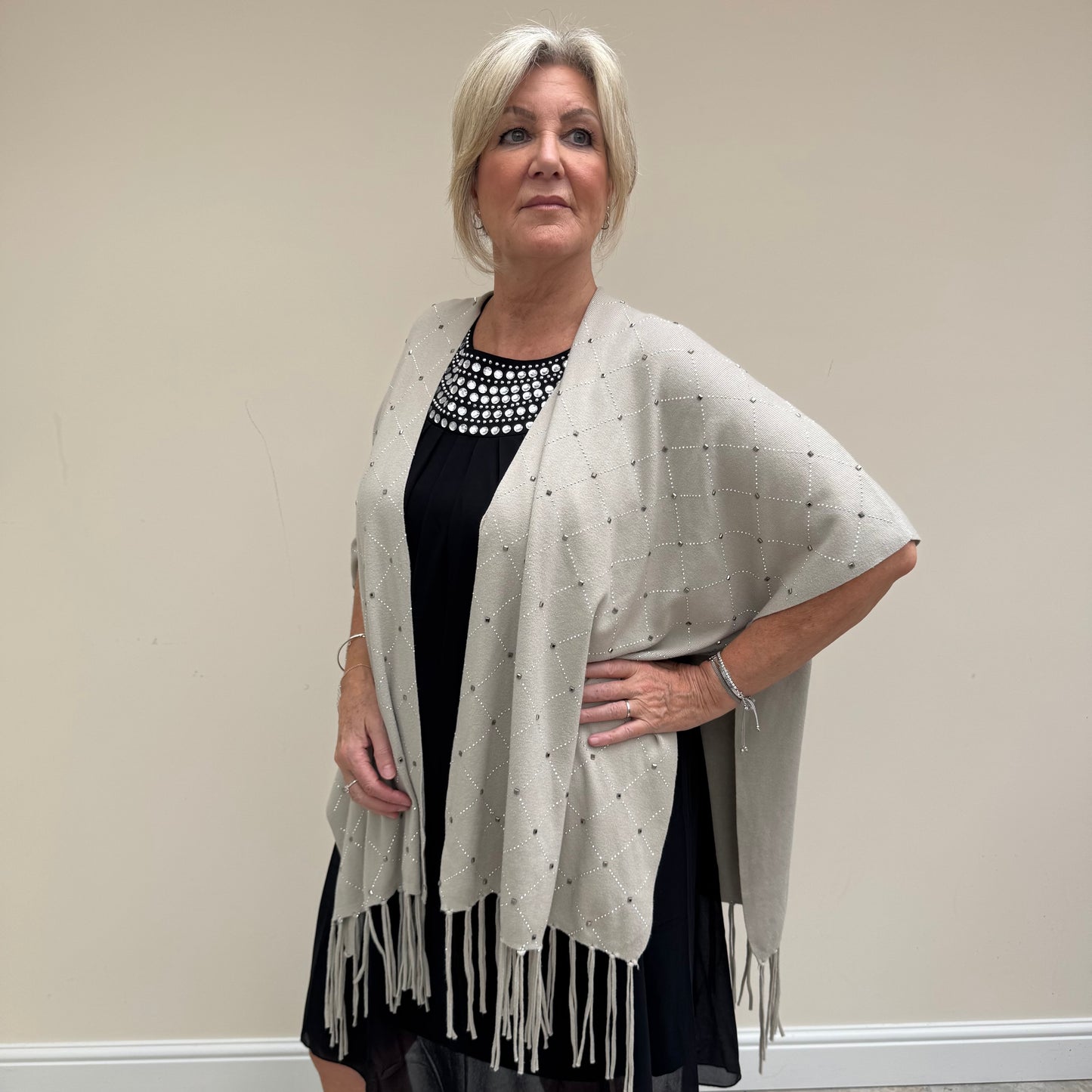 Malissa J WF2345 Wrap Style Cardigan