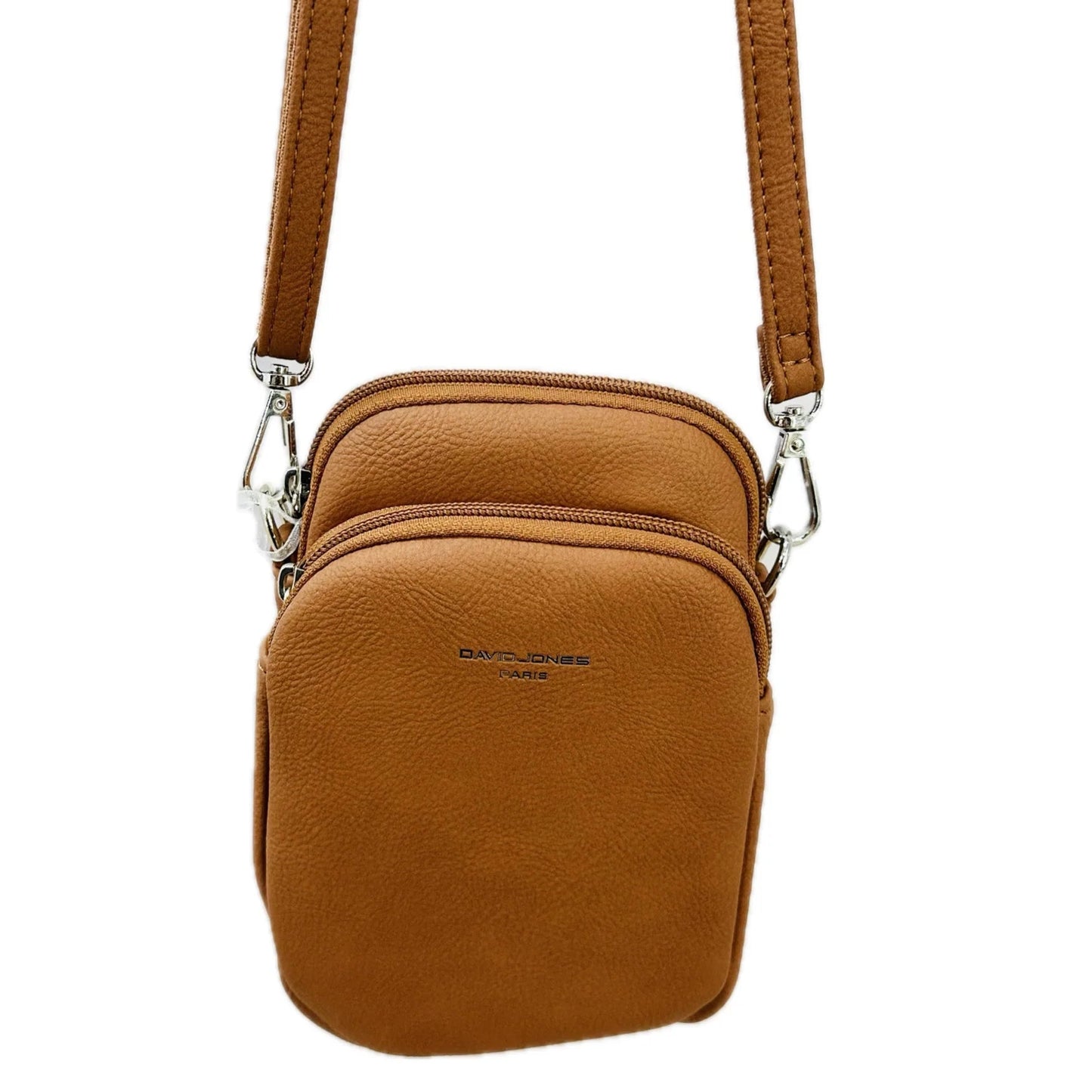 David Jones NV6101-7 Mini Double Zip Bag