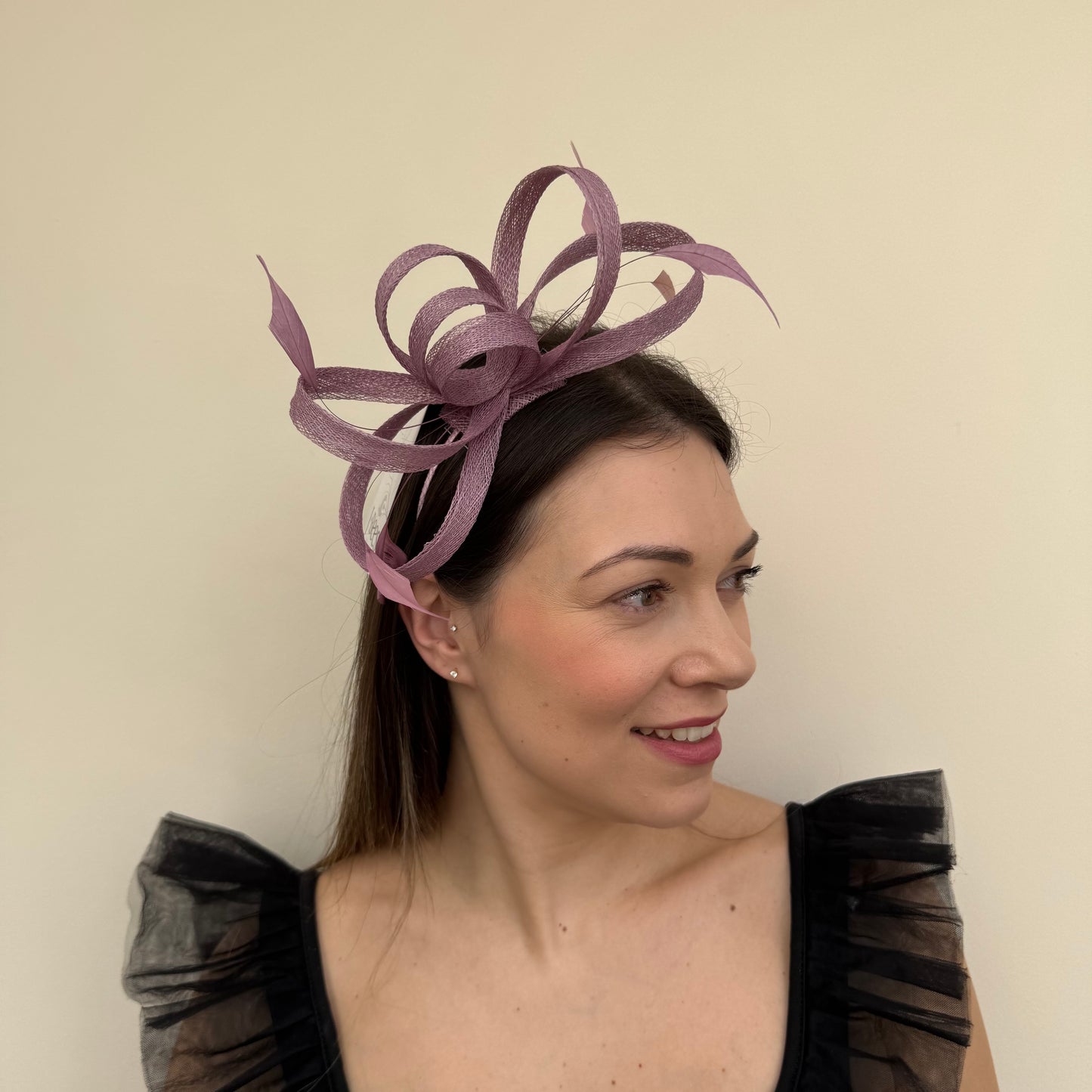J Bees JB26/150 Lilac Purple Fascinator