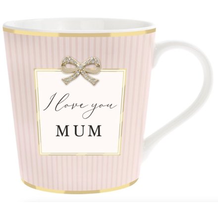 I Love You Mum Fine China Mug