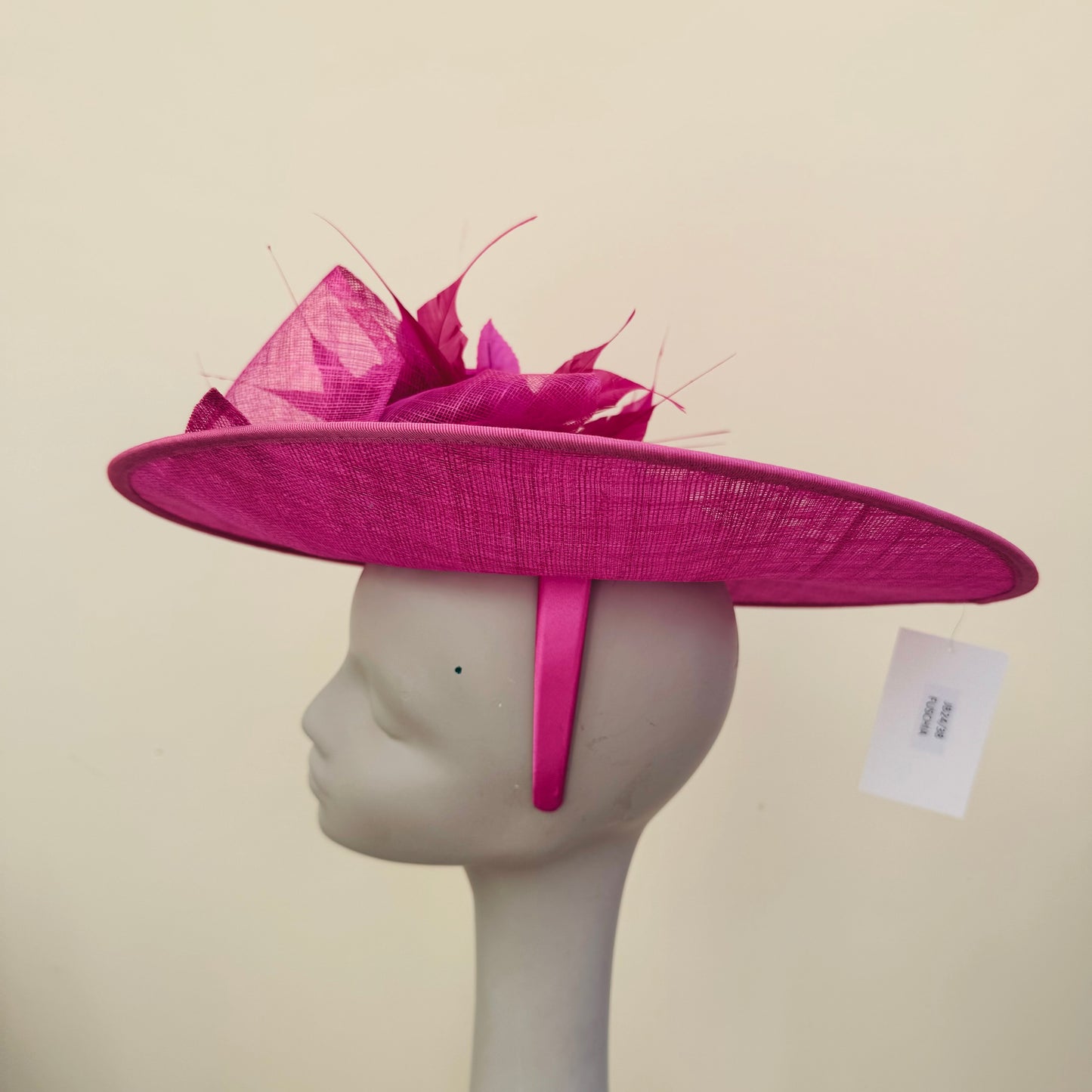 J Bees JB24/38 Fuchsia Pink Hatinator with Large Flower Detail Fuchsia