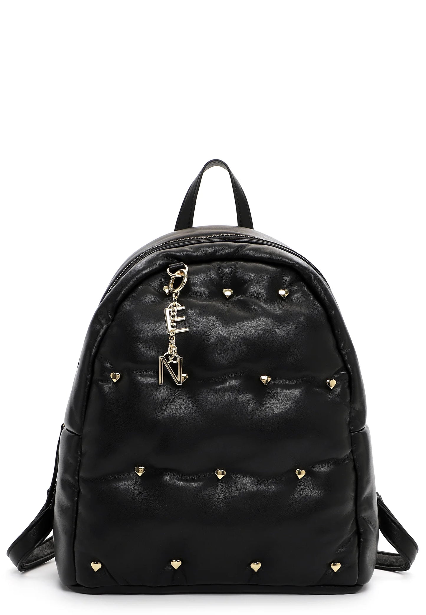 E&N Heaven Heart Stud Quilted Backpack