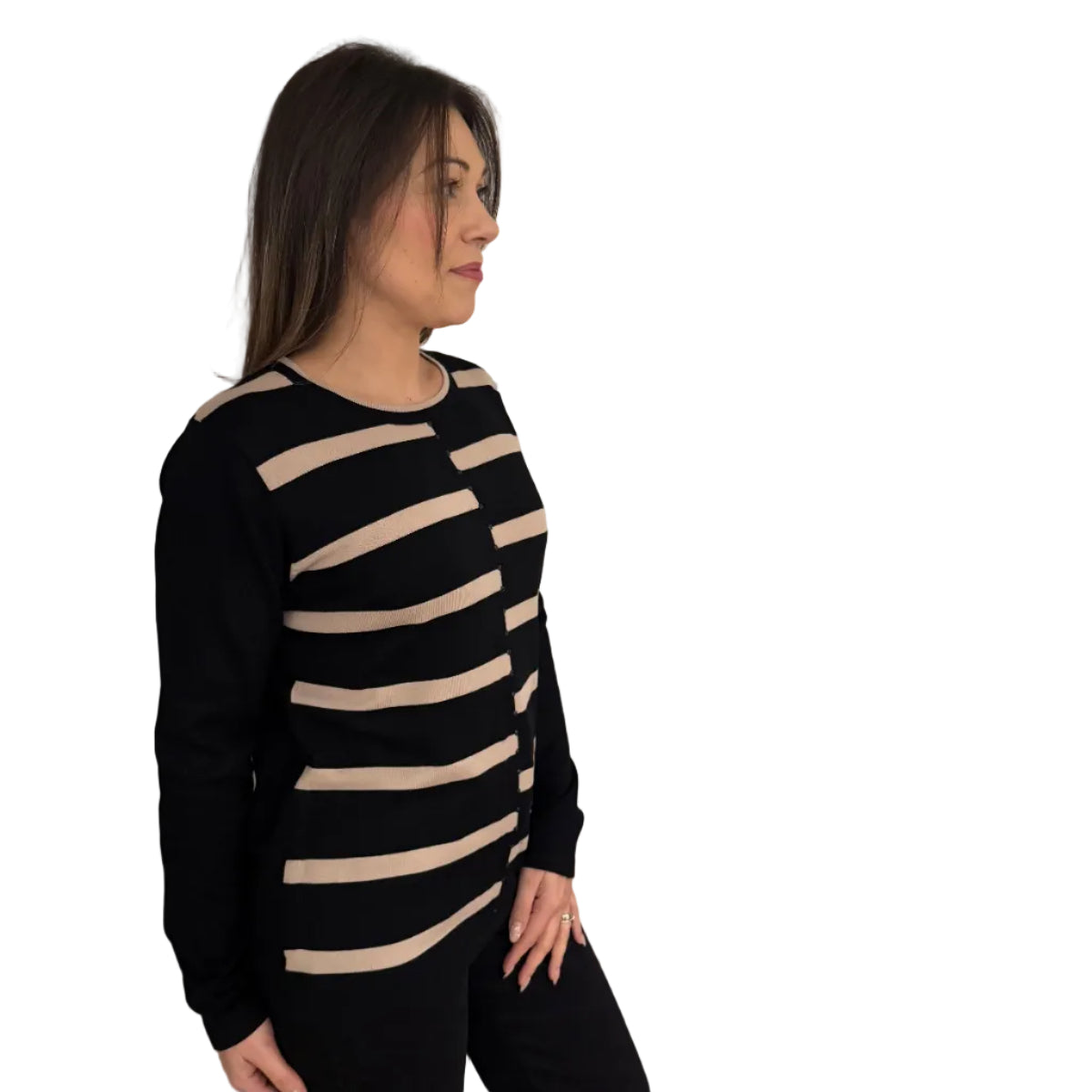 Paramour PK170017 Jumper with Stripes