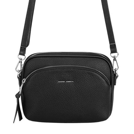 David Jones NV6905-1 Double Zip Bag