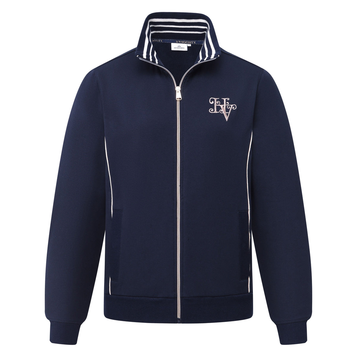 HV. Society Angela Navy Zip Up 0401103876