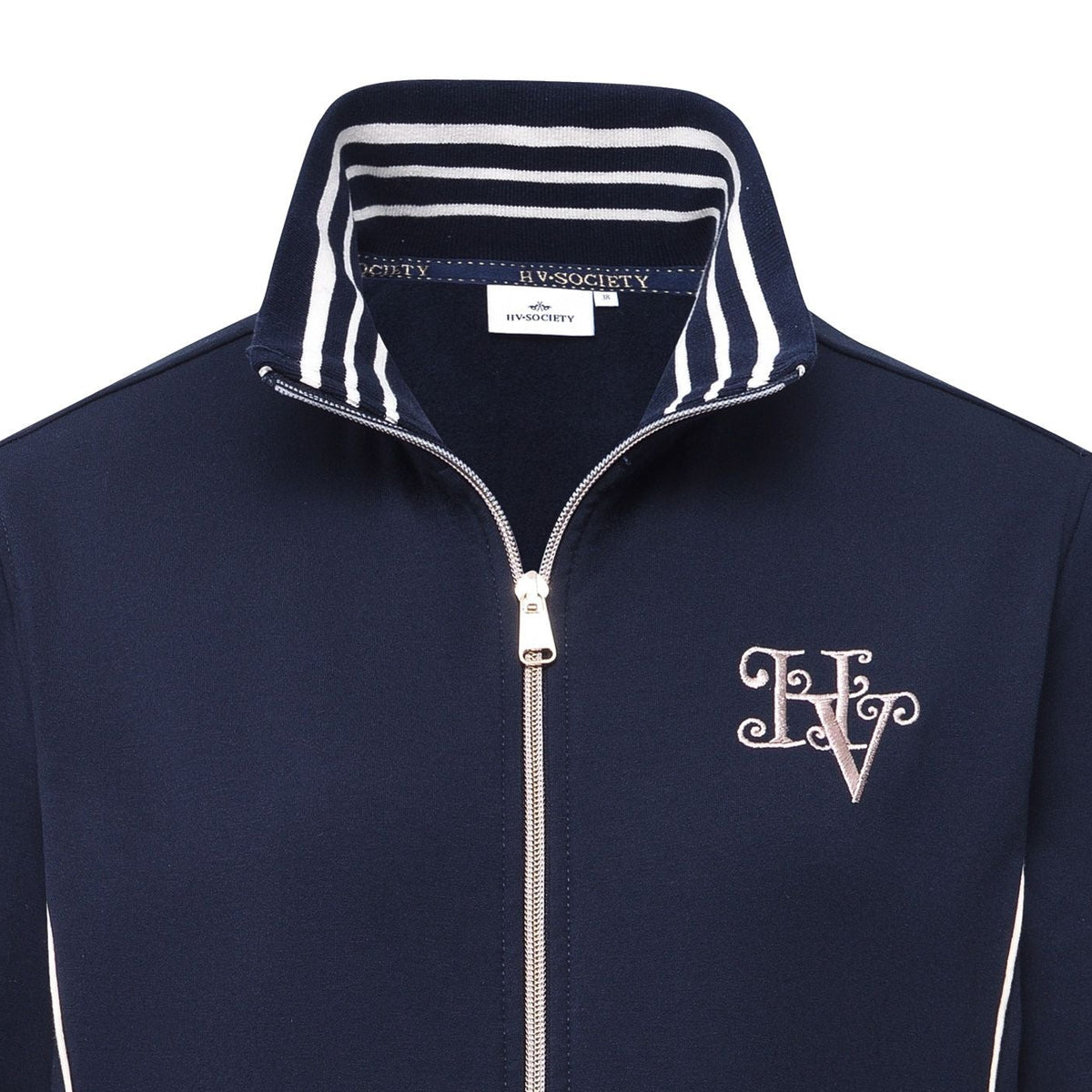 HV. Society Angela Navy Zip Up 0401103876