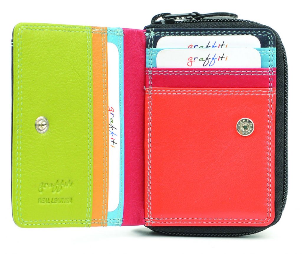 Graffiti 7-113 Leather Purse