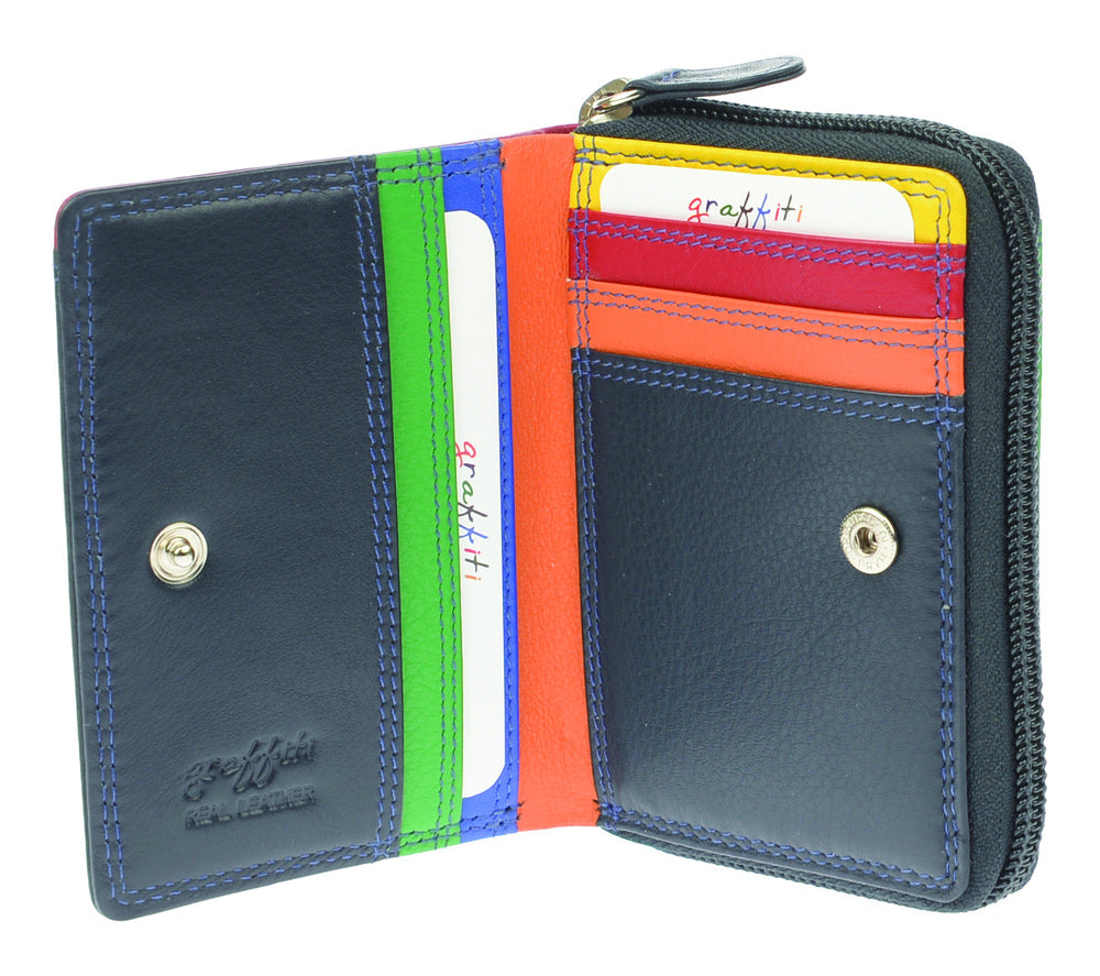 Graffiti 7-113 Leather Purse