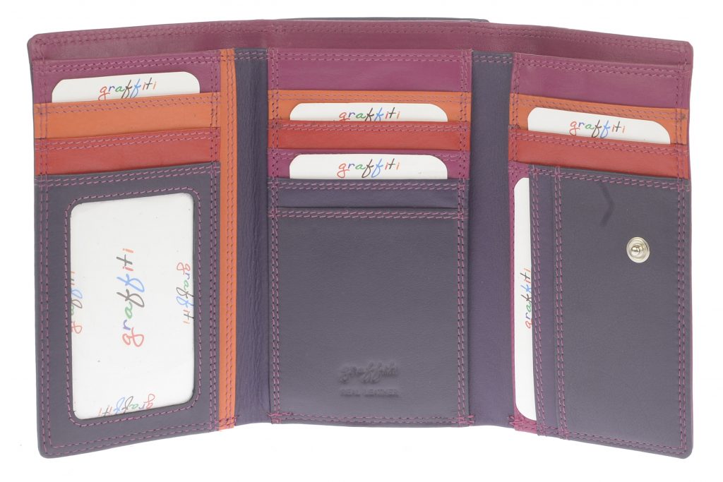 Graffiti 7-116 Leather Purse