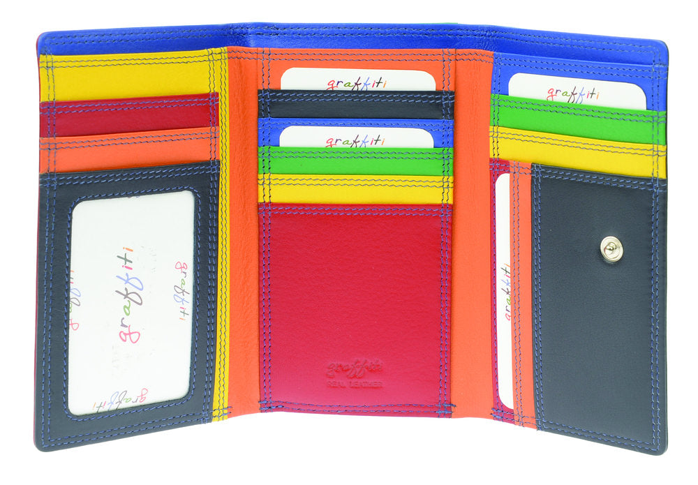 Graffiti 7-116 Leather Purse