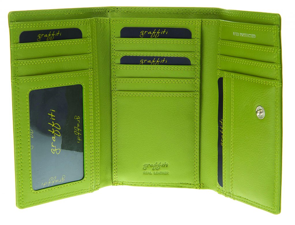 Graffiti 7-116 Leather Purse