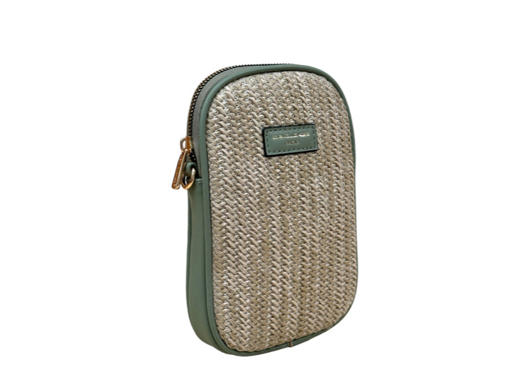 David Jones 7051-1 Mini Summer Weaved Bag