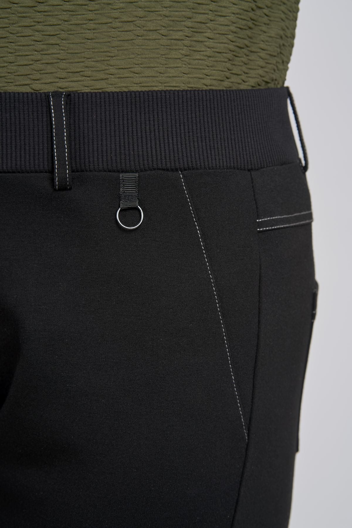 Pinns 706T Straight Leg Elasticated Waist Pull Up Trouser