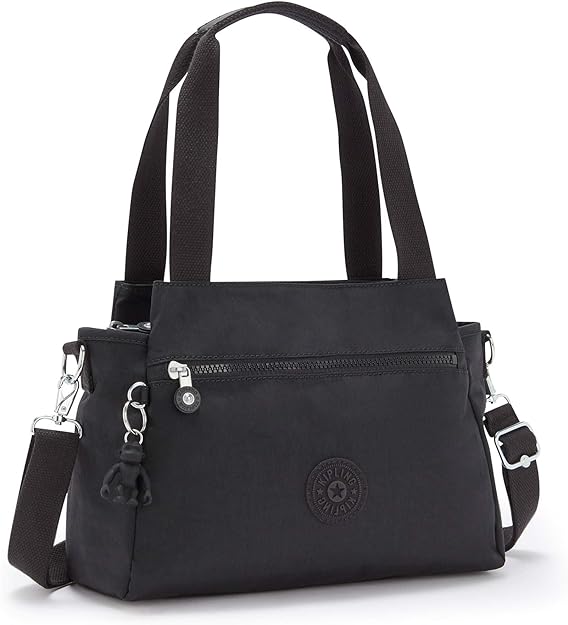 Kipling Elysia Black Noir Crossbody Handbag