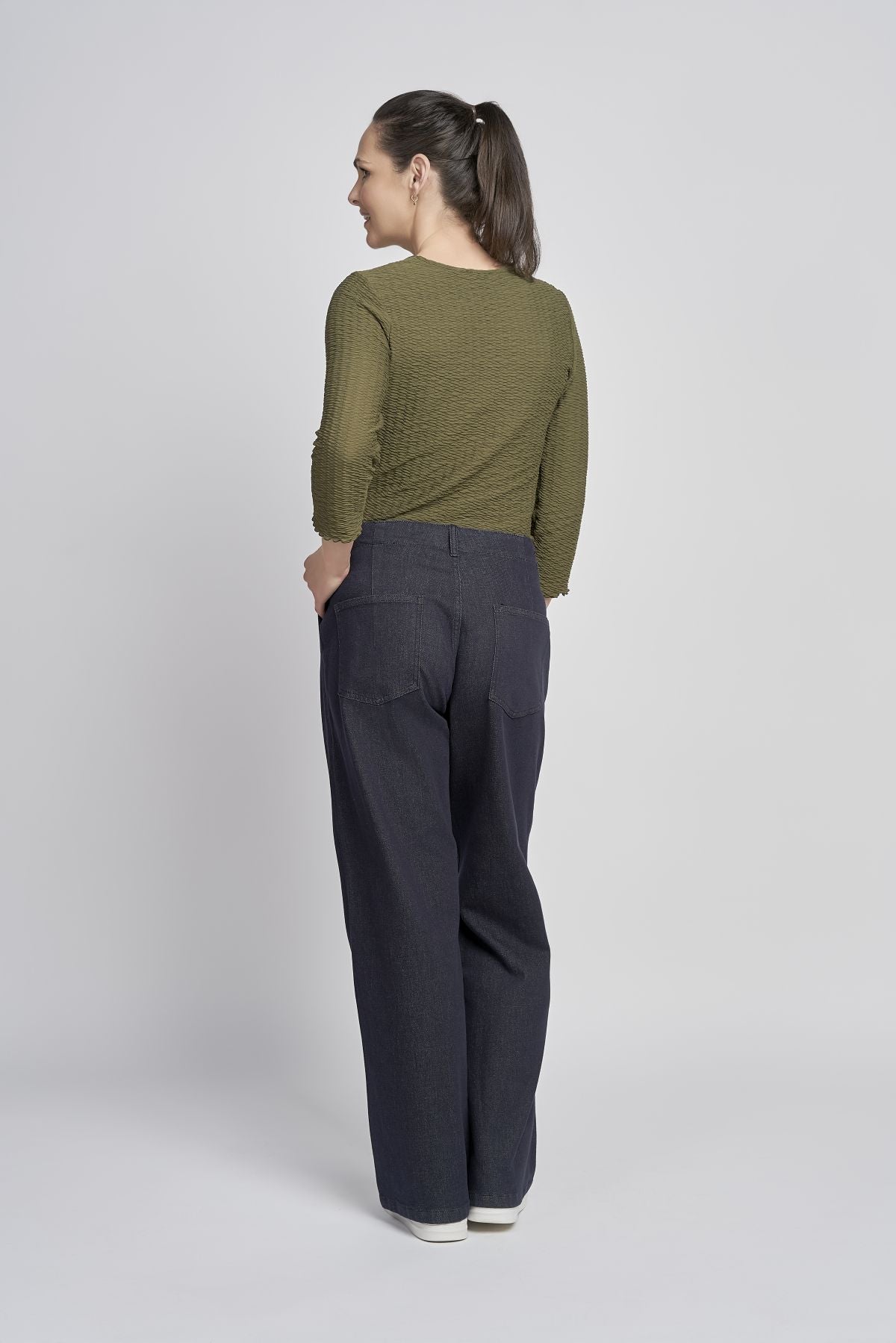 Pinns 716T Wide Leg Jean