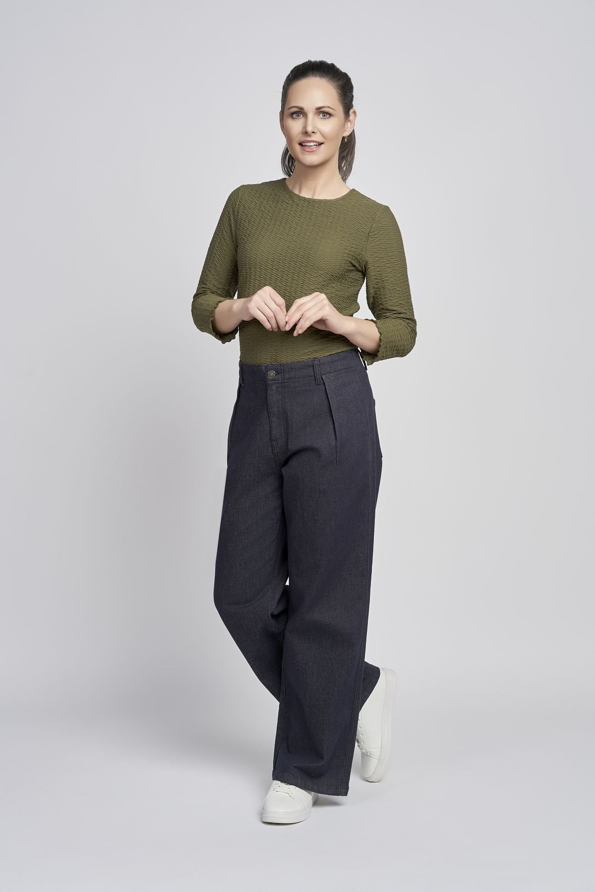 Pinns 716T Wide Leg Jean