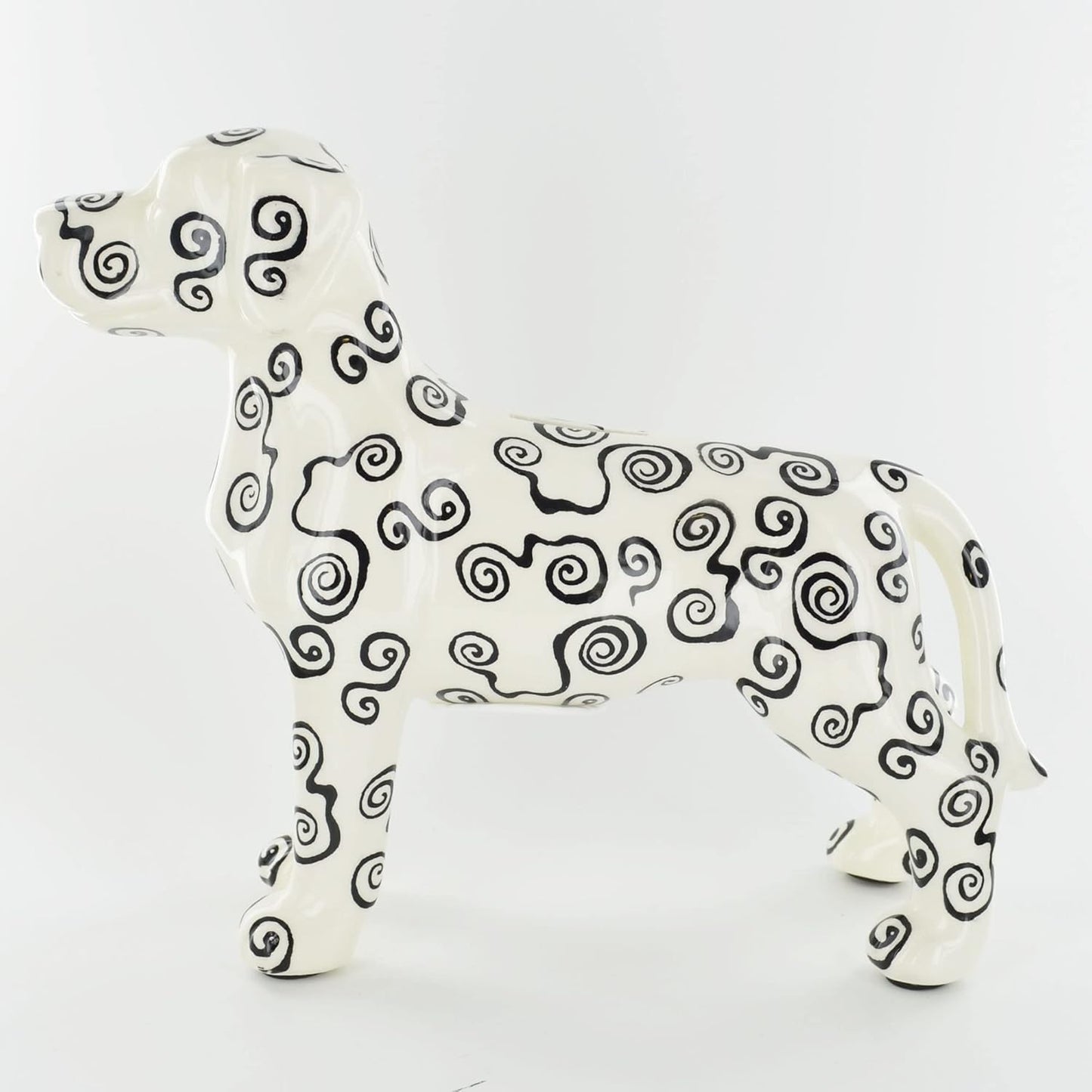 B/W Jules Labrador Money Box