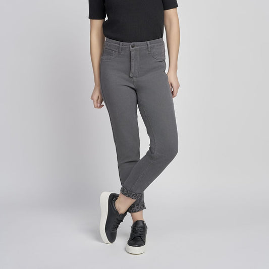 Pinns 721T Reversible Jeans - Plain to Animal Print