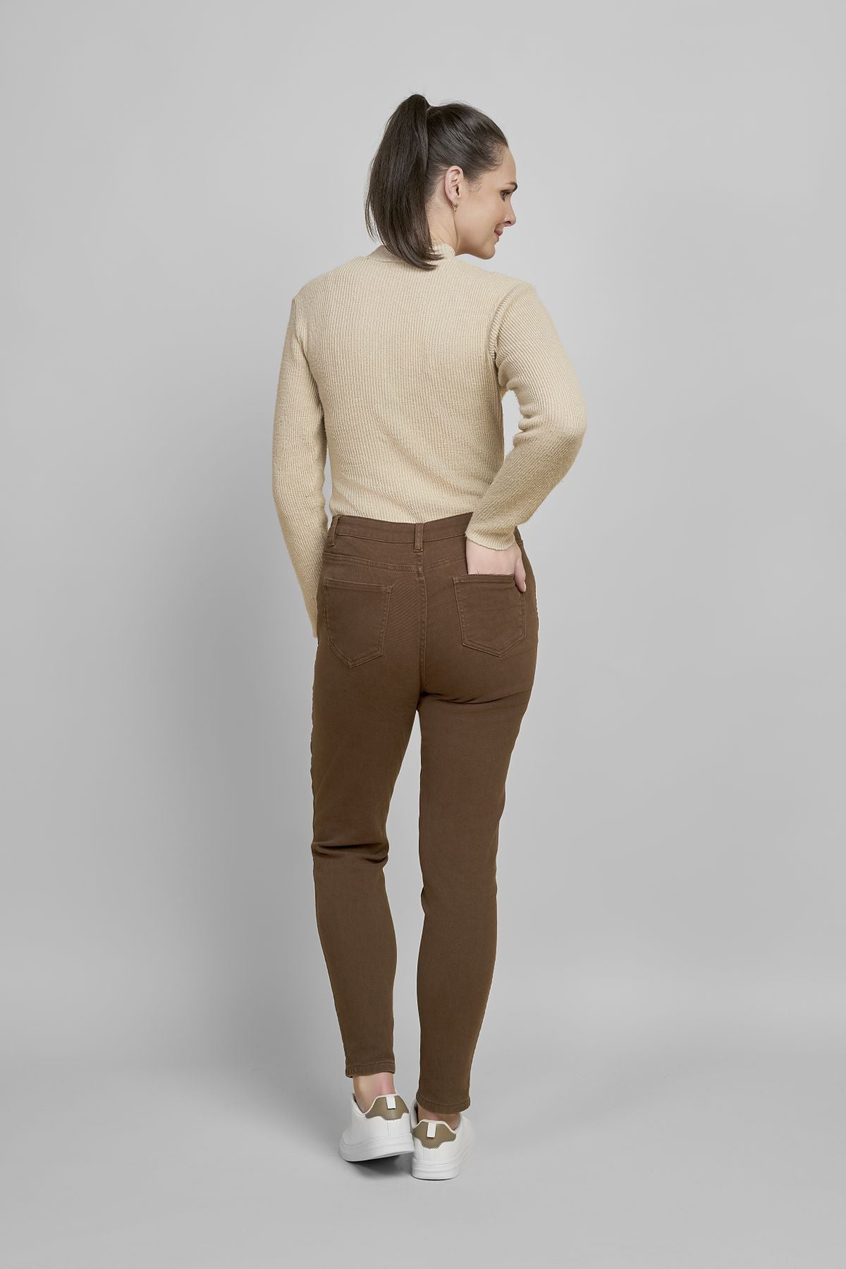 Pinns 721T Reversible Jeans - Plain to Animal Print