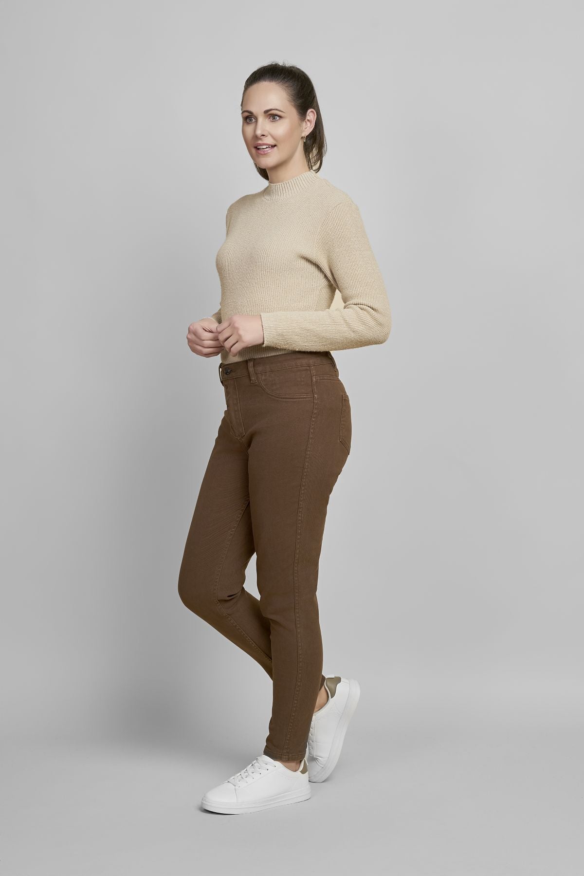 Pinns 721T Reversible Jeans - Plain to Animal Print