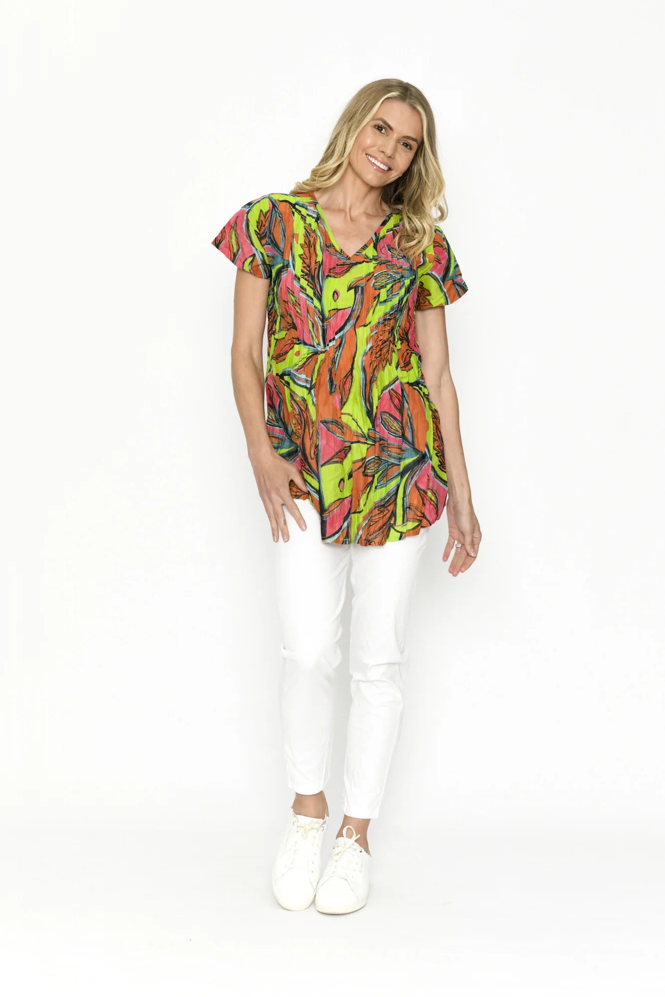 One Summer Kayla Cotton Blouse
