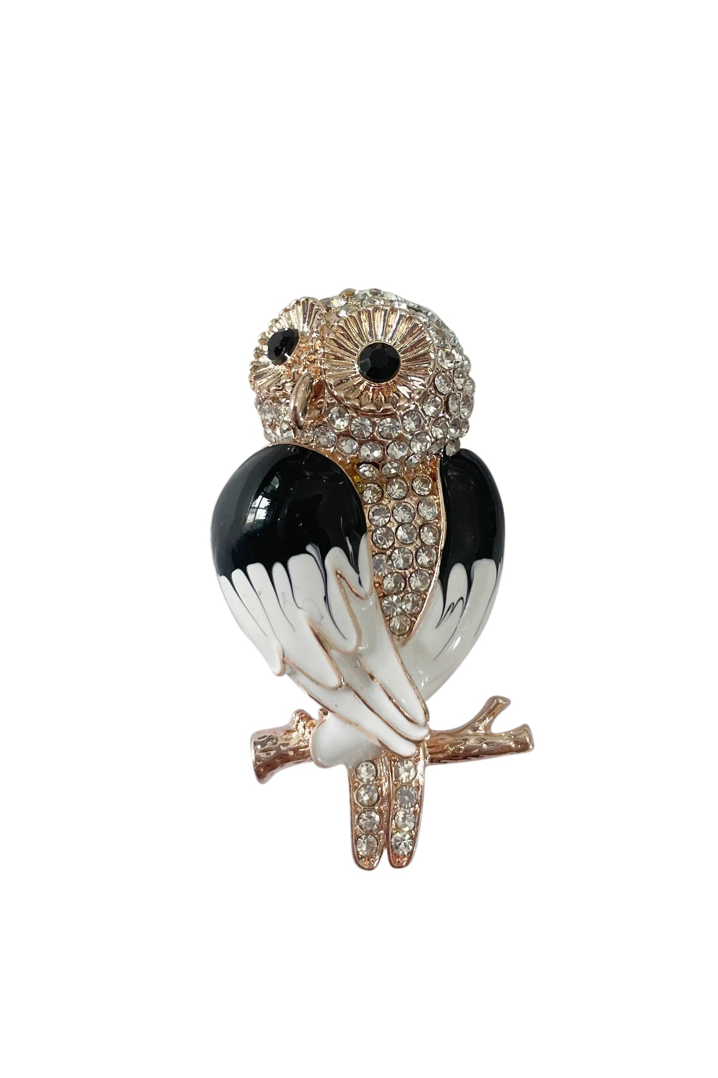 Magnetic Owl Brooch