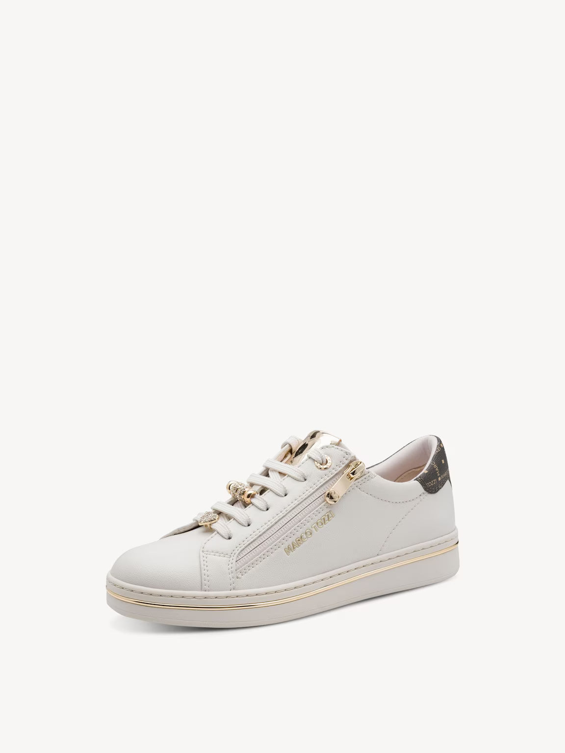Marco Tozzi 2-23745-46 Cream Combo Trainer