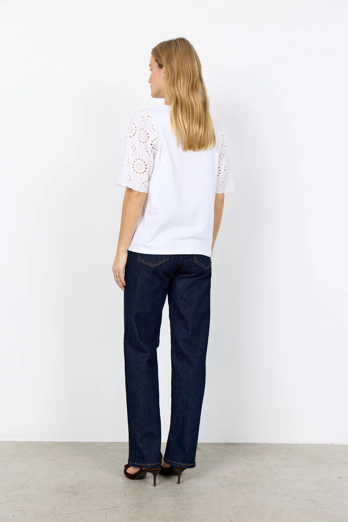 Soyaconcept SC-LORAINE 3 Embroidered Sleeve Tee 26447-20