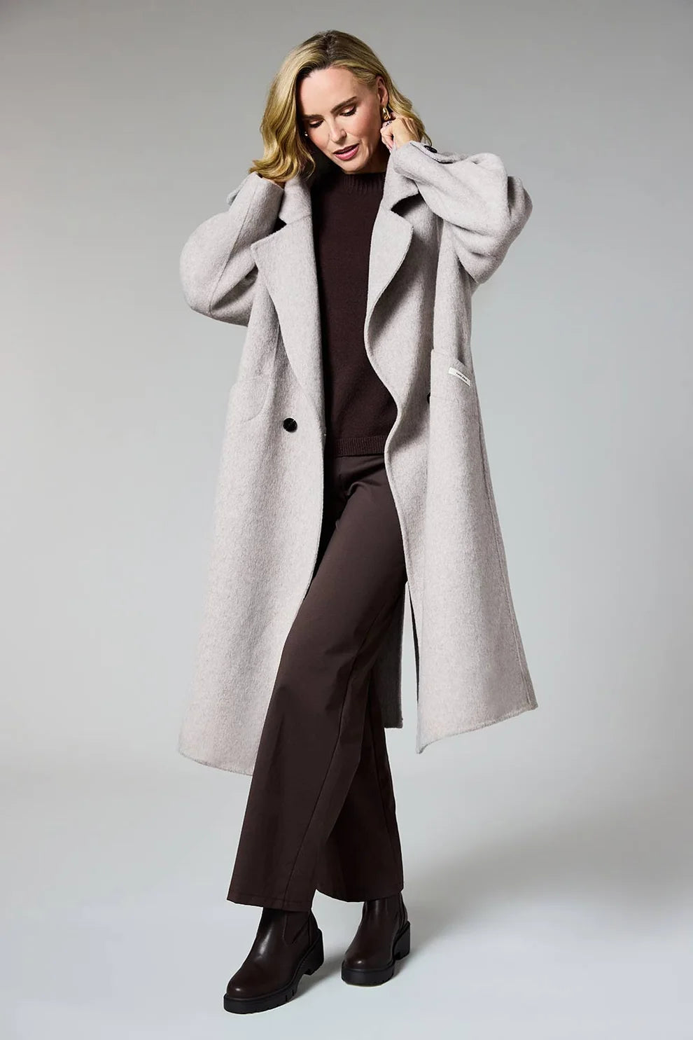 Deck 7602 Wool Mix Coat