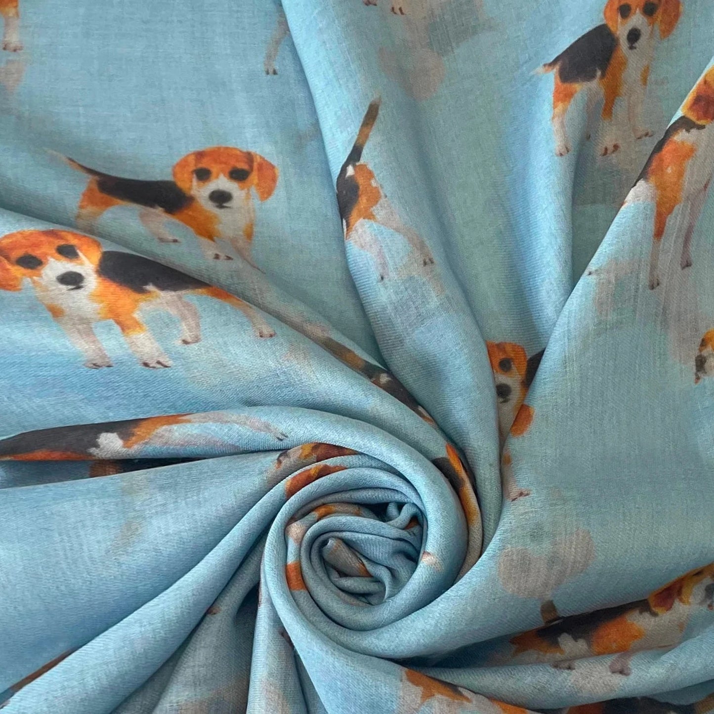 Beagle Dog Print Scarf