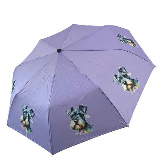 Schnauzer Dog Print Umbrella