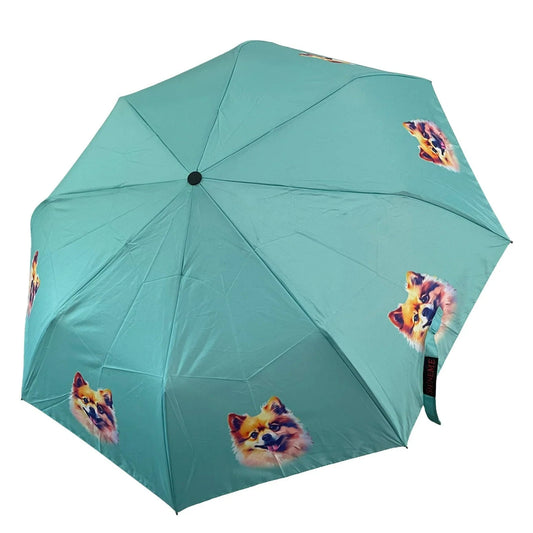 Pomeranian Dog Print Umbrella