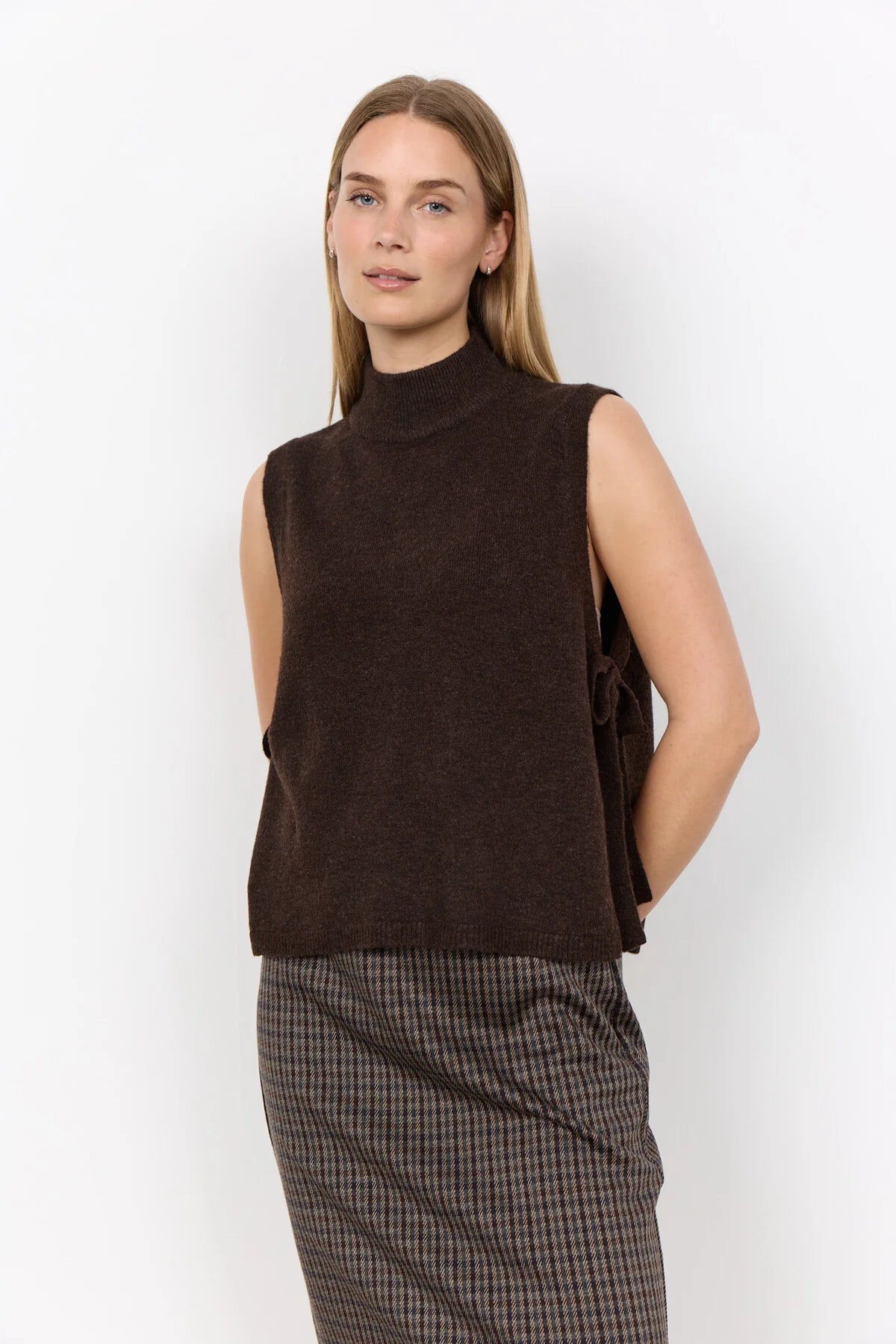 Soyaconcept SC-Orlean 16 Tie Side Knitted Vest
