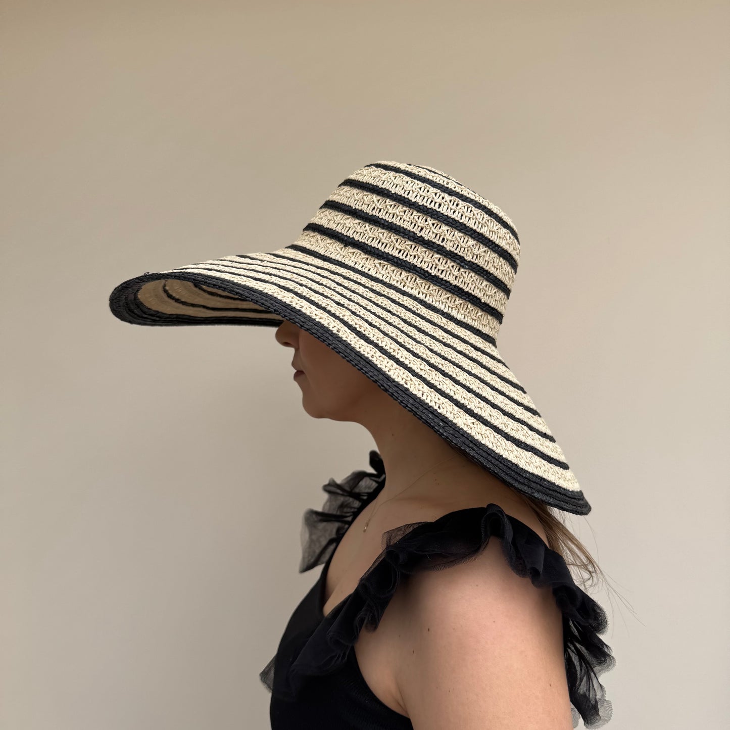 Failsworth SS26 Rousham Sraw Hat Straw/Black