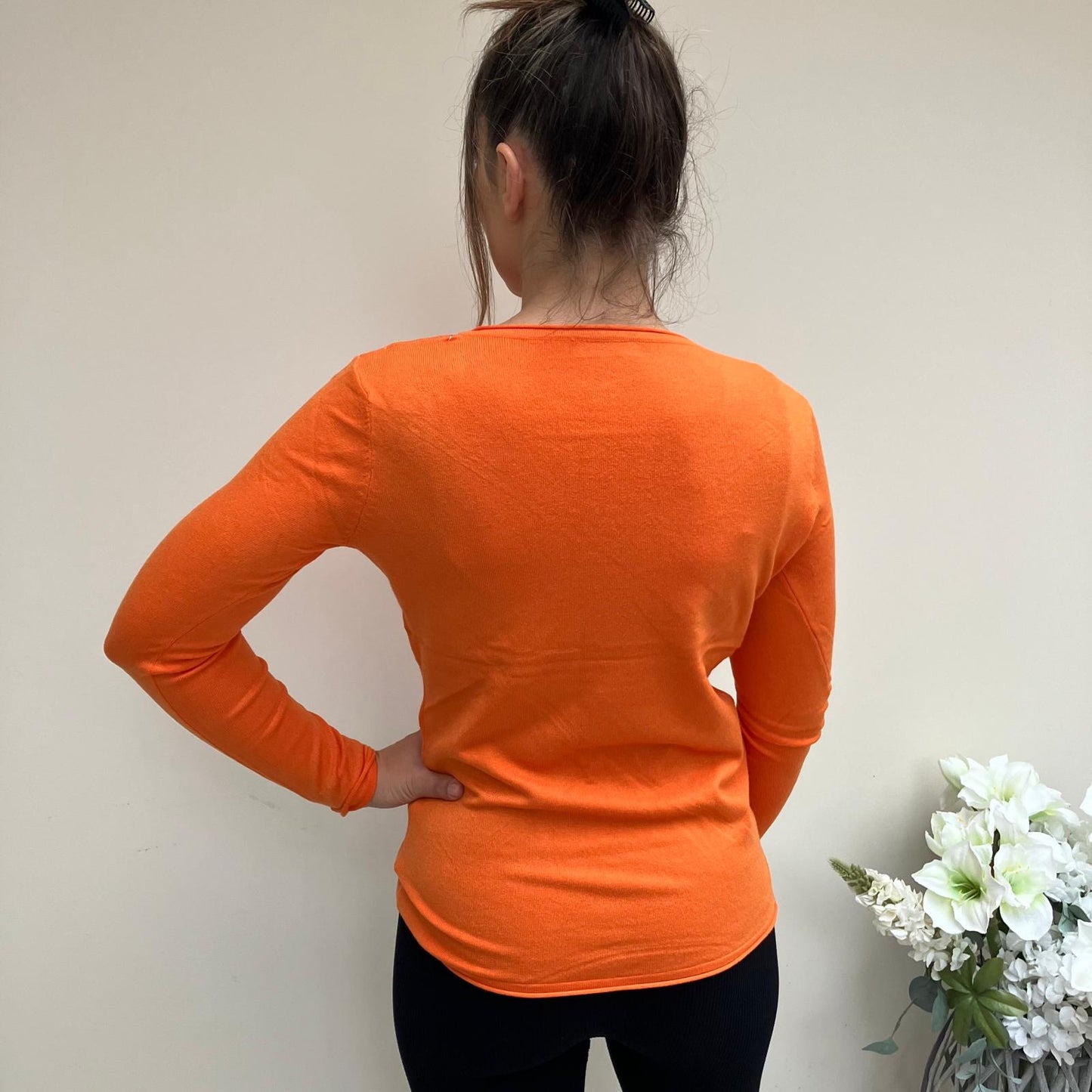 Slim Line V-Neck Jumper