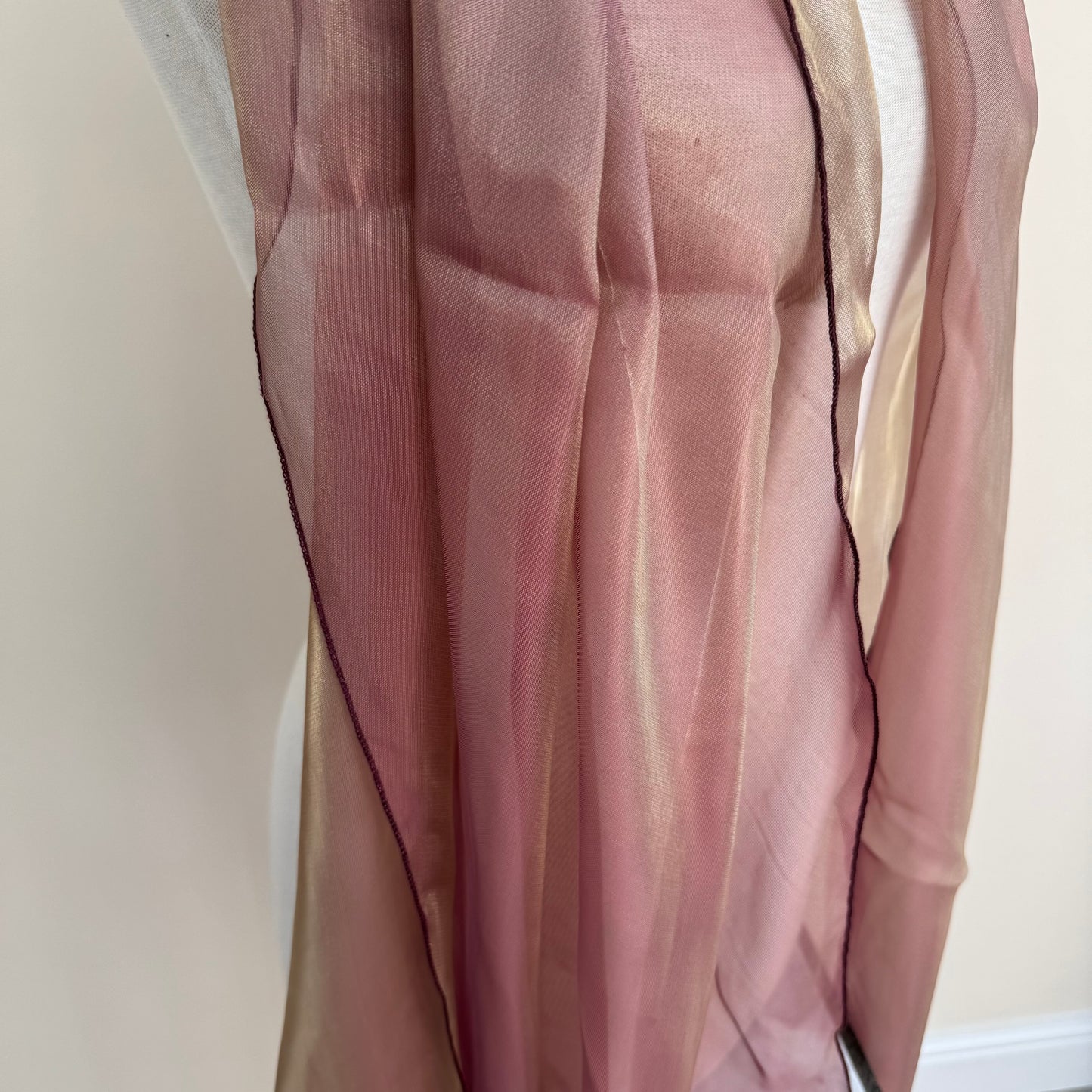 Max and Ellie OS5 Blush - Bronze Sheer wrap