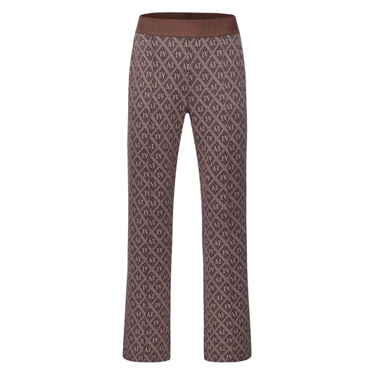 HV. Society Loua Chocolate Logo Pants 0201103854