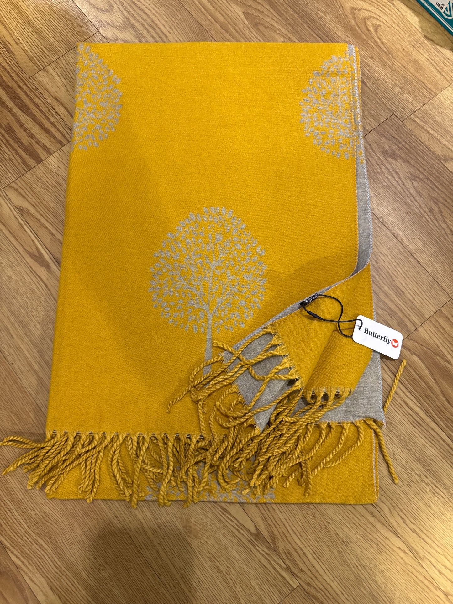 Butterfly Tree Of Life Scarf